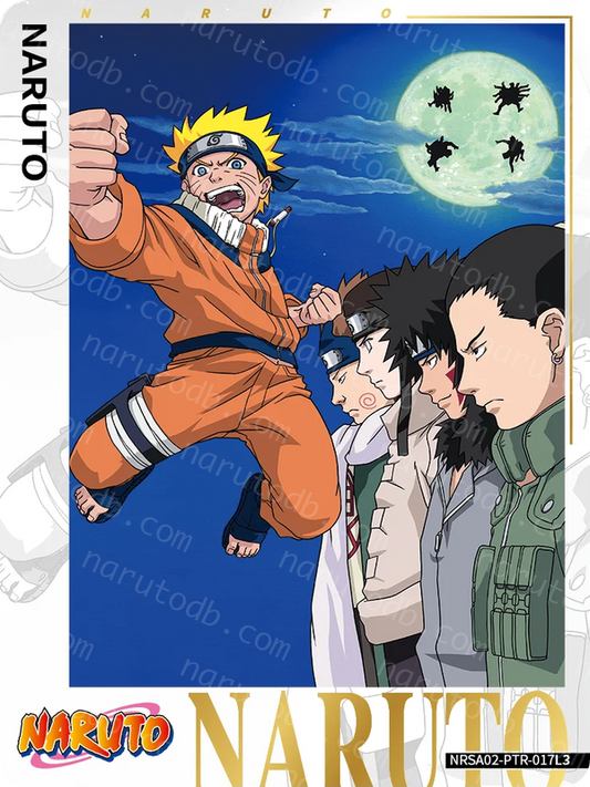 Naruto with Shadow Clones (Night) (NRSA02-PTR-017L3) (PTR)