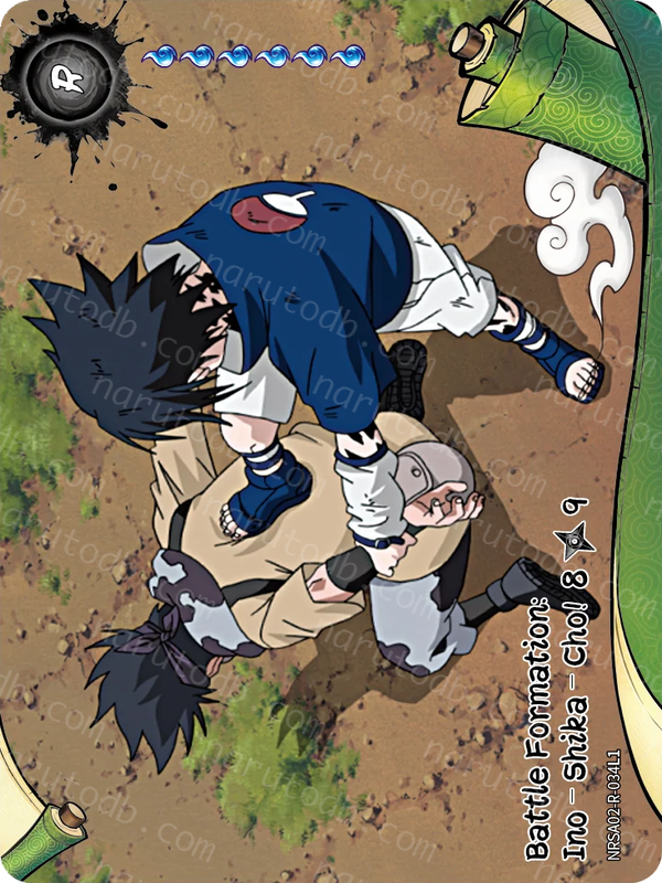 Battle Formation: Ino-Shika-Cho! (8/9) (NRSA02-R-034L1) (R)
