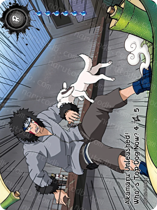 Akamaru Unleashed! Who's Top Dog Now? (4/5) (NRSA02-R-049L1) (R)