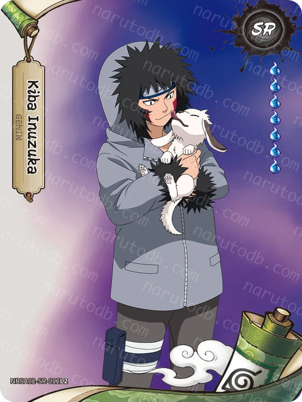 Kiba Inuzuka (NRSA02-SR-012L2) (SR)