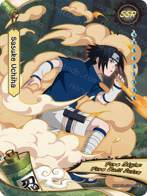 Sasuke Uchiha (NRSA02-SSR-009L3) (SSR)