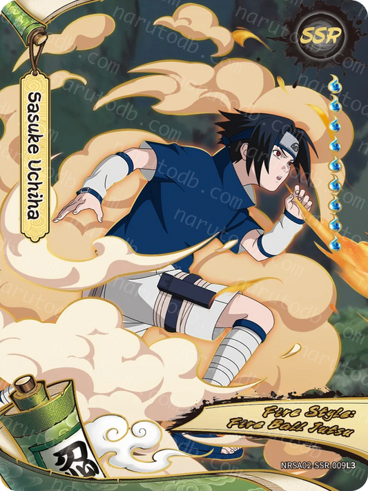Sasuke Uchiha (NRSA02-SSR-009L3) (SSR)