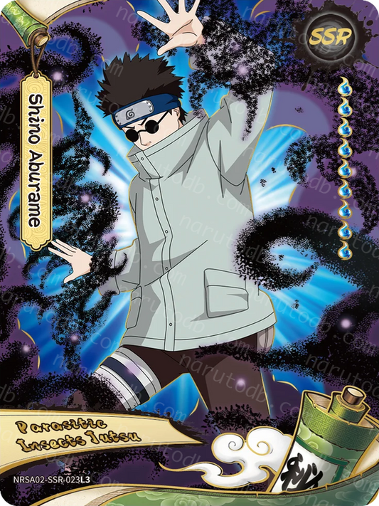 Shino Aburame (NRSA02-SSR-023L3) (SSR)