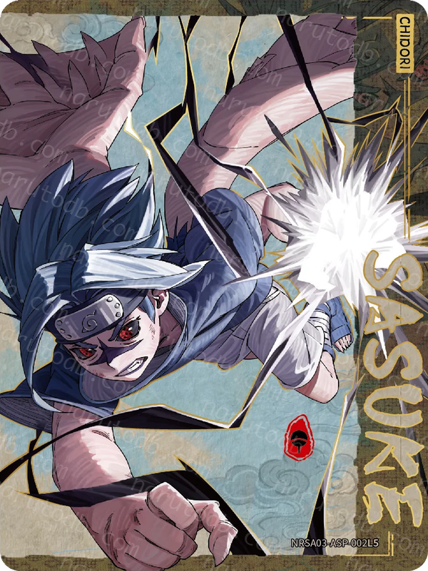 Sasuke Uchiha (Chidori) (NRSA03-ASP-002L5) (ASP)