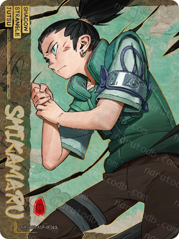 Shikamaru Nara (Shadow Strangle Jutsu) (NRSA03-ASP-003L5) (ASP)