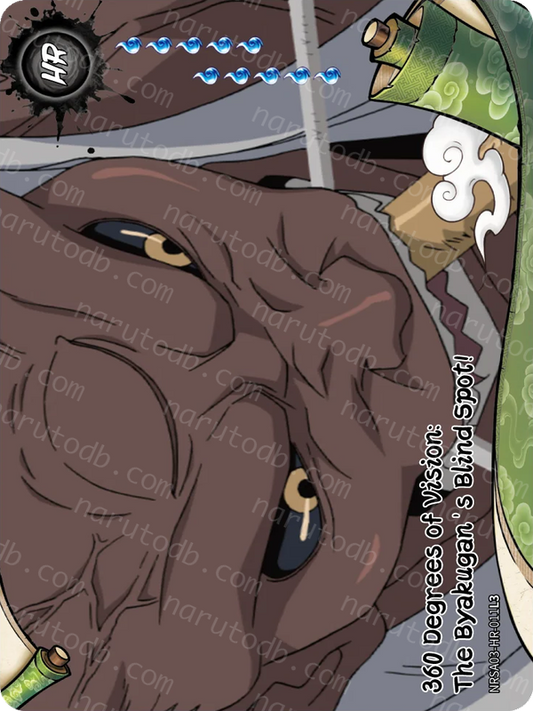 360 Degrees of Vision: The Byakugan's Blind Spot! (NRSA03-HR-011L3) (HR)