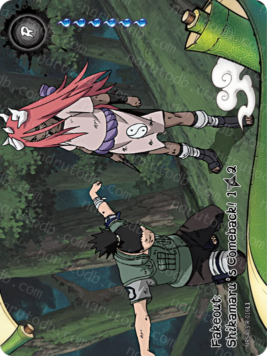 Fakeout: Shikamaru's Comeback! (1/2) (NRSA03-R-016L1) (R)