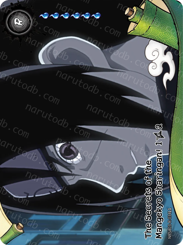 The Secrets of the Mangekyo Sharingan! (1/2) (NRSA03-R-034L1) (R)
