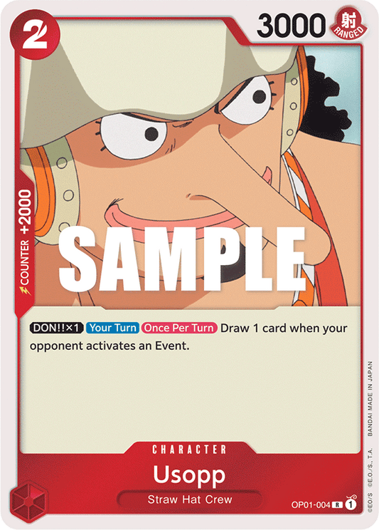 Ussop (Character) (OP01-004) (R)