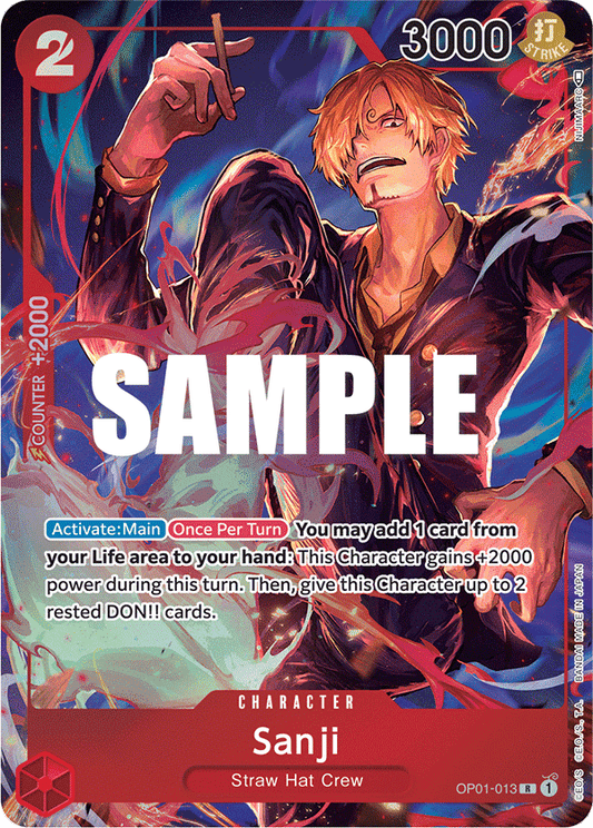 Sanji (Character Alternate Art) (OP01-013)
