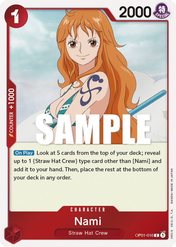Nami (Character) (OP01-016) (R)