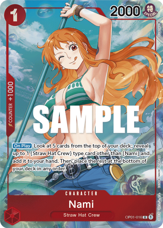 Nami (Character Alternate Art) (OP01-016)