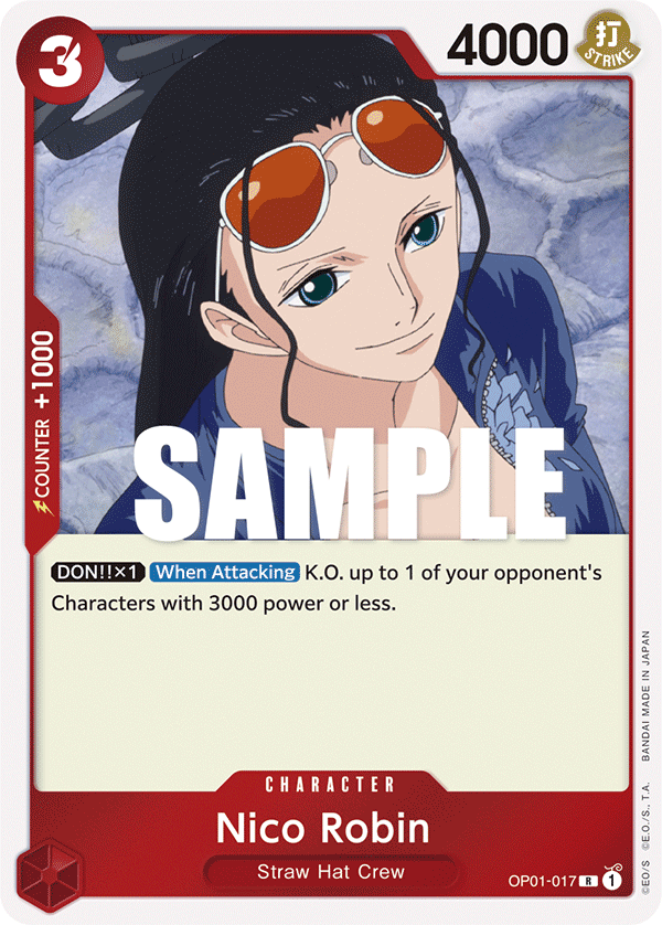 Nico Robin (Character) (OP01-017) (R)