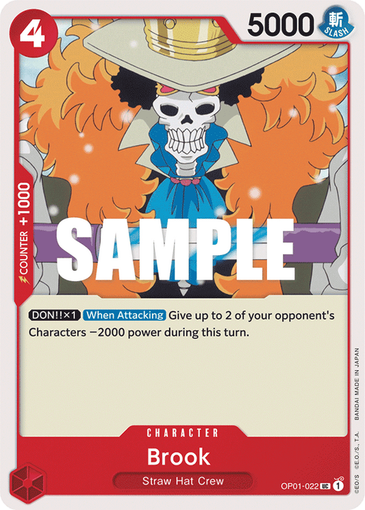 Brook (Character) (OP01-022)