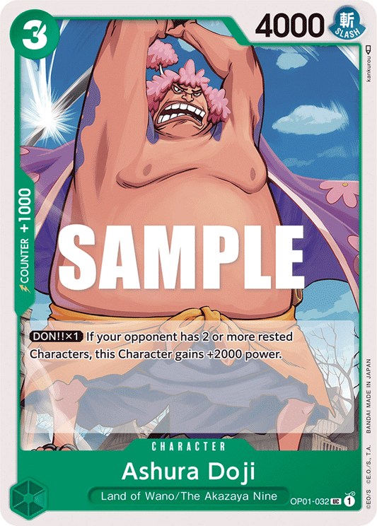 Ashura Doji (Character) (OP01-032)