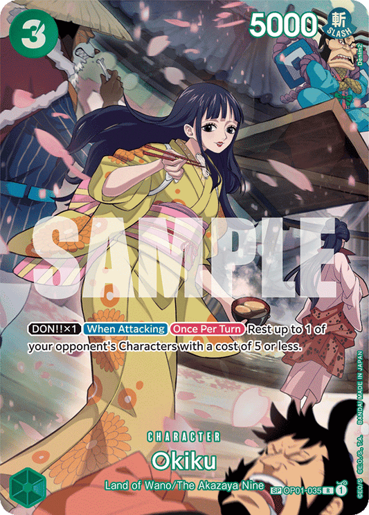 Okiku (Character) (OP01-035) (SP)