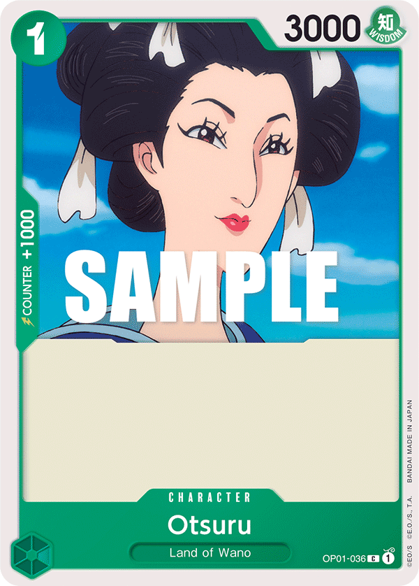 Otsuru (Character) (OP01-036)