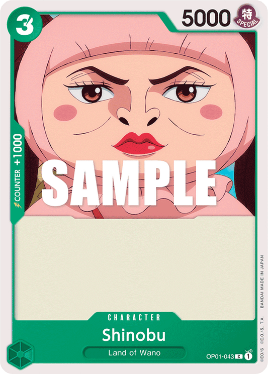 Shinobu (Character) (OP01-043)
