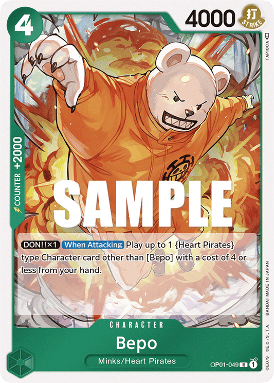 Bepo (Character) (OP01-049) (R)