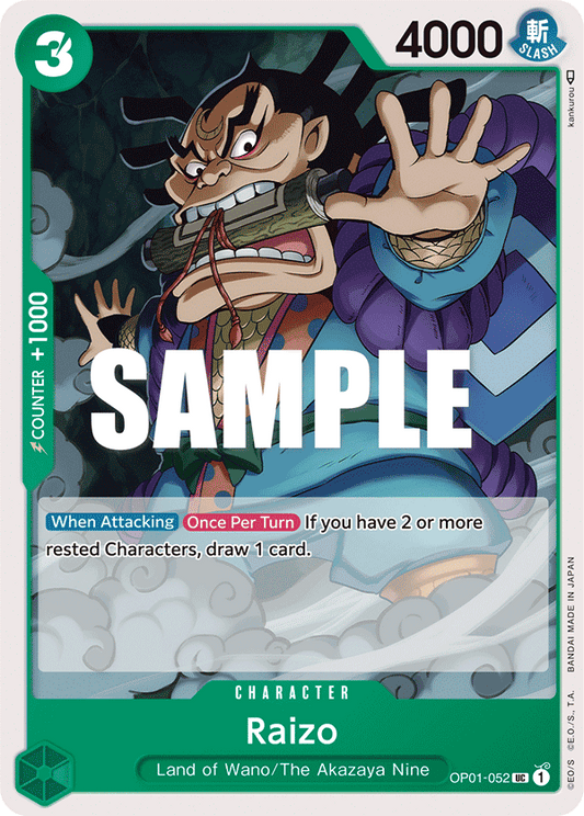 Raizo (Character) (OP01-052)