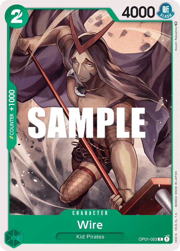 Wire (Character) (OP01-053)