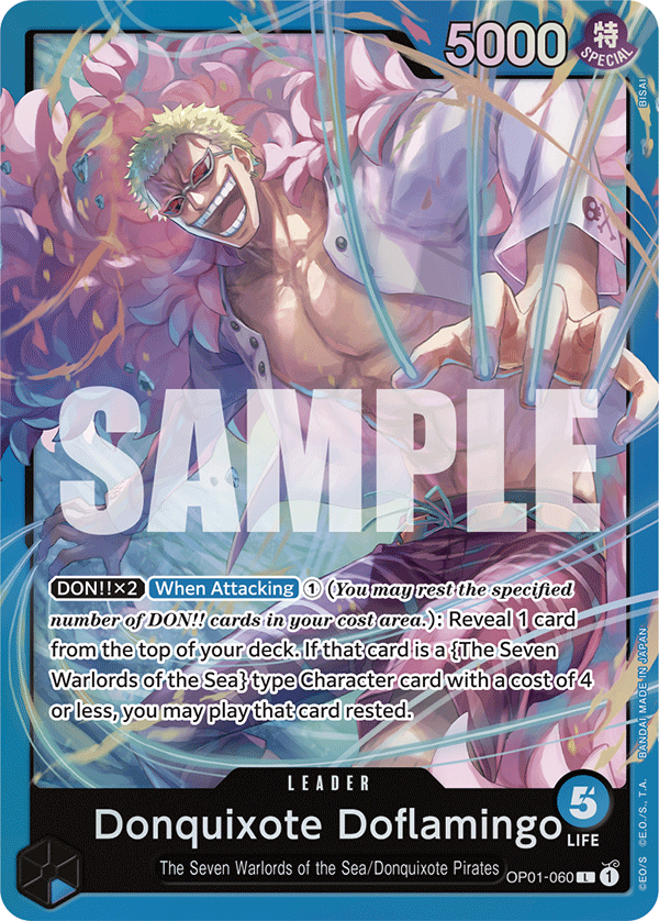 Donquixote Doflamingo (Leader) (OP01-060) (ST17 Reprint) (L)