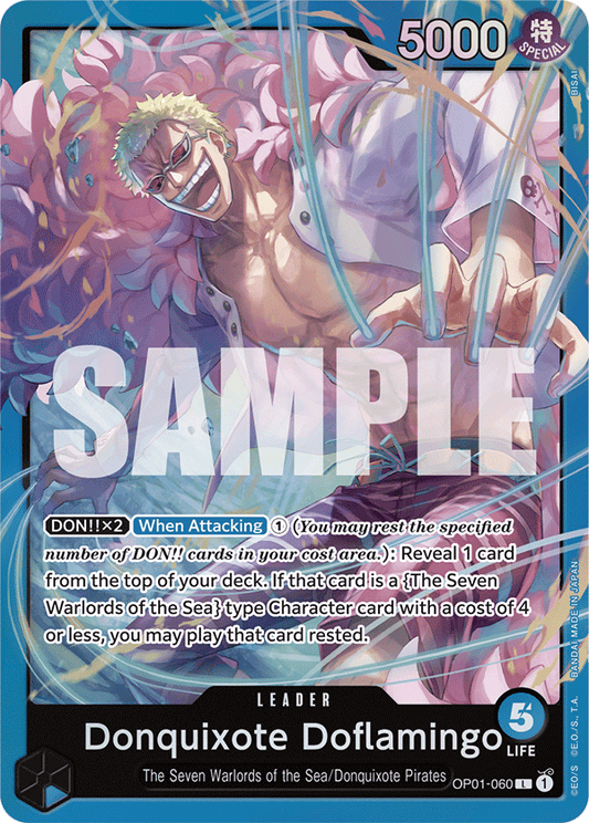 Donquixote Doflamingo (Leader) (OP01-060) (ST17 Reprint) (L)
