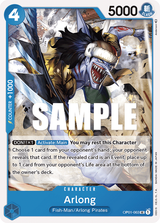 Arlong (Character) (OP01-063)