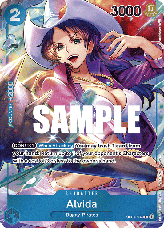 Alvida (Character) (Box Topper) (OP01-064)