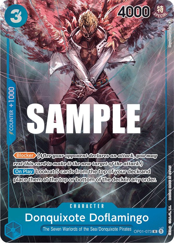 Donquixote Doflamingo (Character) (OP01-073) (Alternate Art)