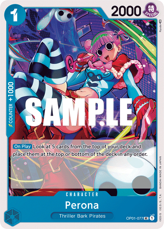 Perona (Character) (OP01-077)