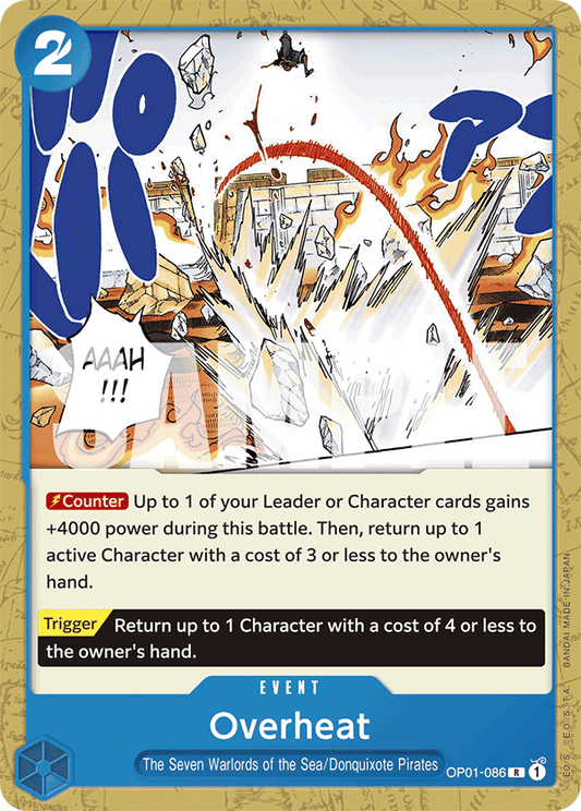 Overheat (Event) (OP01-086) (ST17 Reprint) (R)