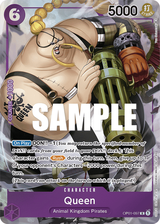 Queen (Character) (OP01-097) (Alternate Art)