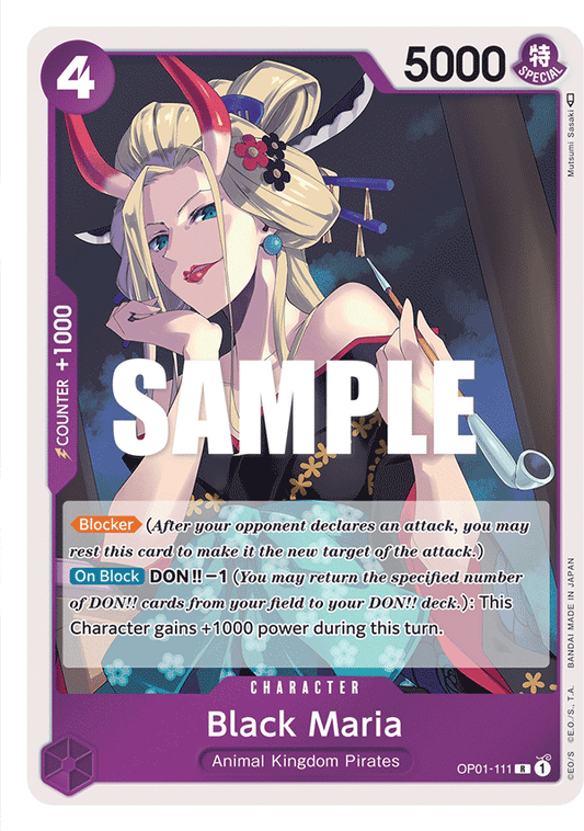 Black Maria (Character) (OP01-111)
