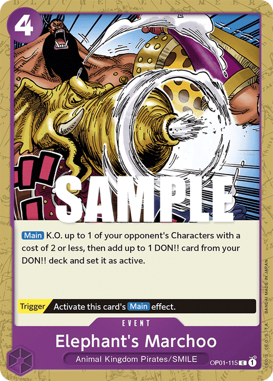 Elephant’s Marchoo (Event) (OP01-115)