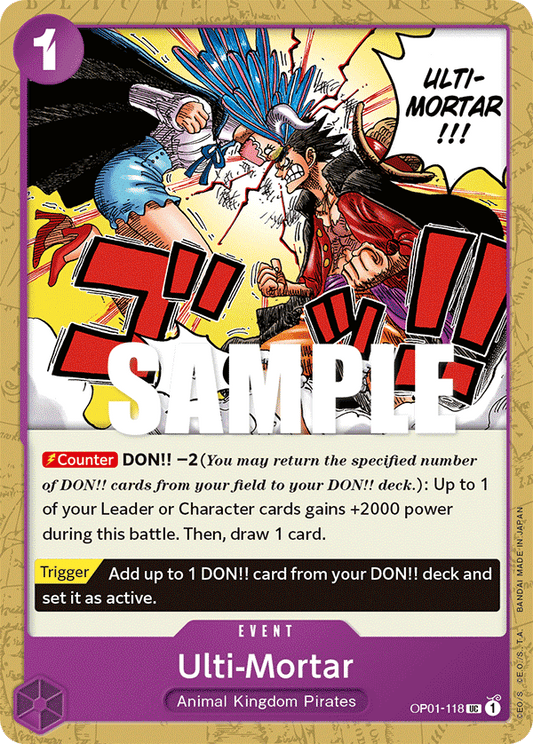 Ulti-Mortar (Event) (OP01-118)