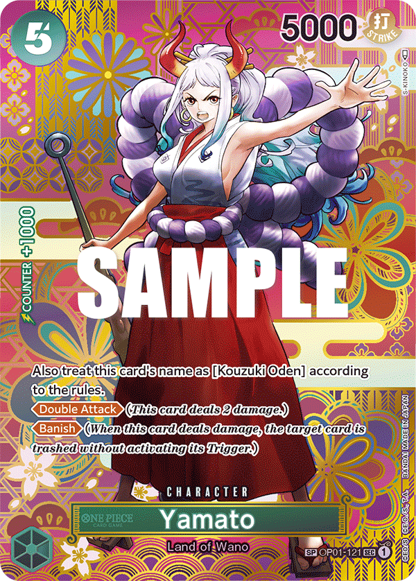 Yamato (Character) (OP01-121) (SP)