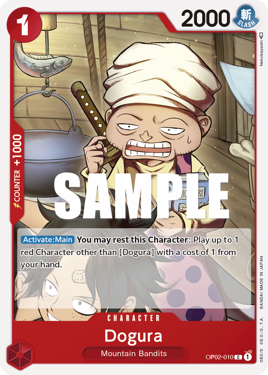 Dogura (Character) (OP02-010)