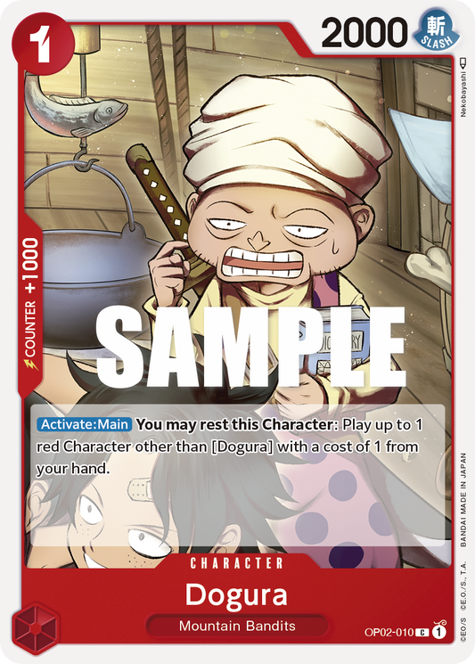 Dogura (Character) (OP02-010)