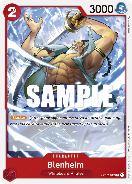 Blenheim (Character) (OP02-012)
