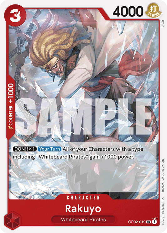 Rakuyo (Character) (OP02-019) (ST15 Reprint) (UC)