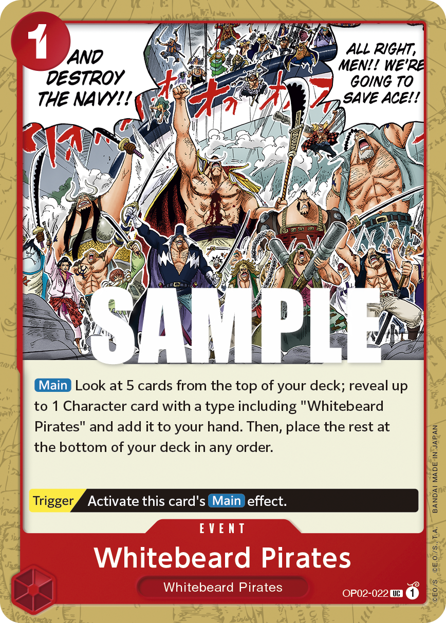 Whitebeard Pirates (Event) (OP02-022)