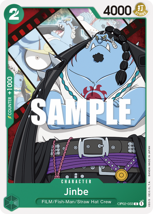Jinbe (Character) (OP02-033)