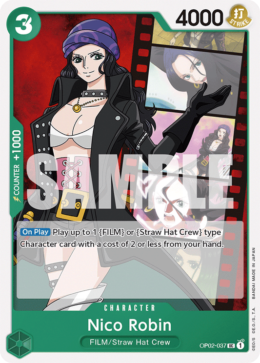 Nico Robin (Character) (OP02-037) (ST11 Reprint) (UC)