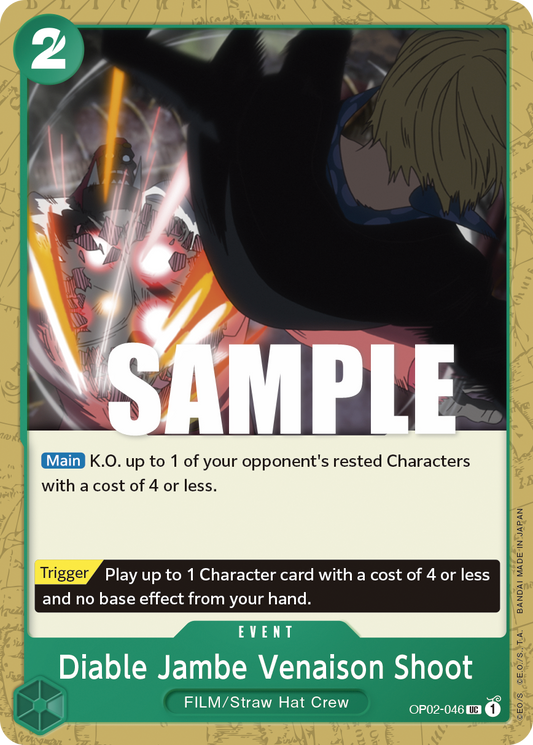 Diable Jambe Venaison Shoot (Event) (OP02-046)