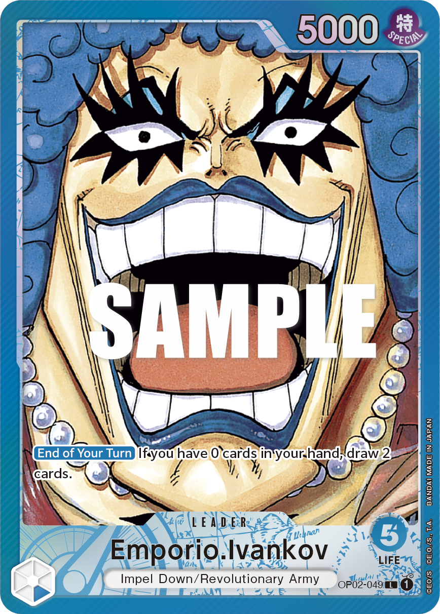 Emporio Ivankov (Leader) (OP02-049) (Alternate Art)