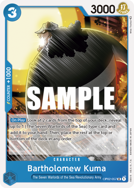 Bartholomew Kuma (Character) (OP02-057)