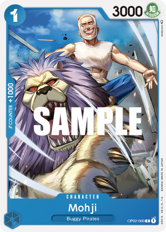 Mohji (Character) (OP02-060)