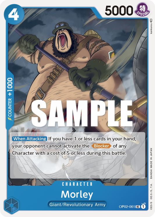 Morley (Character) (OP02-061)