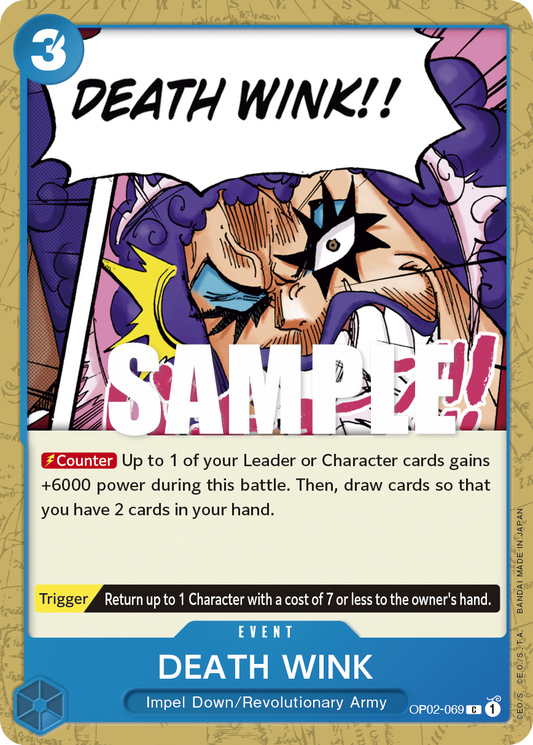 DEATH WINK (Event) (OP02-069)